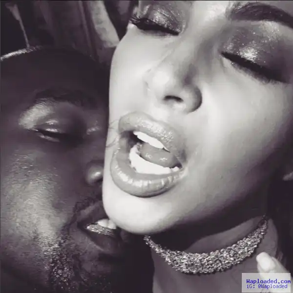 Kim Kardashian shares raunchy photos with husband Kanye West on IG